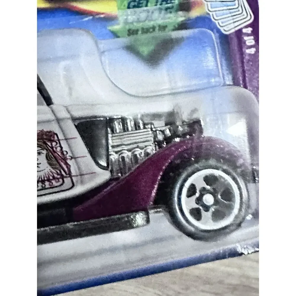 Hot Wheels '33 Ford- Queen Collector No. 074 New On Card 5 Spoke Rims H85